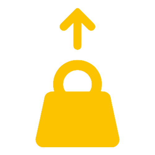 Lighter cage weight